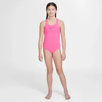 Nike Essential Big дитячі (Girls') Racerback 1-Piece Swimsuit Pink