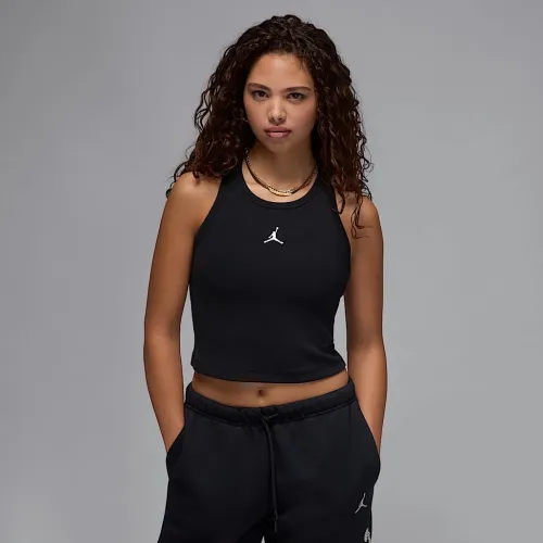 Nike Jordan Essentials жіноча Tank колір чорний