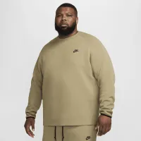 Nike Sportswear Tech Fleece чоловічі Crew колір коричневий