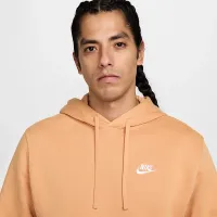 Nike Sportswear Club Fleece Pullover Толстовка с капюшоном Orange