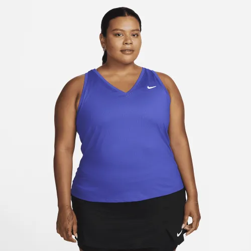 NikeCourt Victory женская Tennis Tank (большие размеры) синий