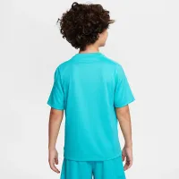 Nike Multi Big дитячі (для хлопчиків) Dri-FIT Short-Sleeve Top колір зелений