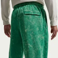 Nike Sportswear Club чоловічі Washed Cuffed Fleece Pants колір зелений