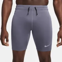 Nike Fast чоловічі Dri-FIT Brief-Lined Running 1/2-Length Tights колір сірий