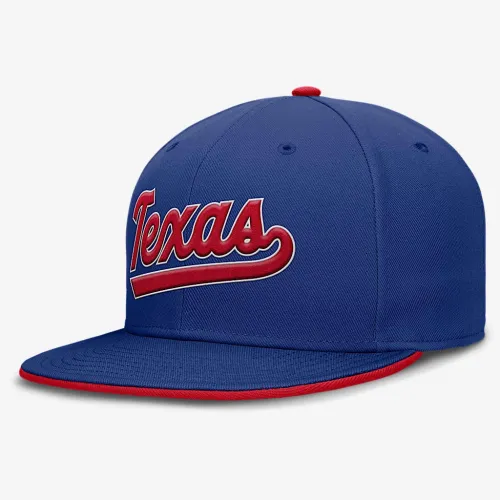 Texas Rangers True мужские Nike Dri-FIT MLB Fitted Hat синий