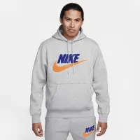 Nike Club Fleece мужские Pullover Толстовка с капюшоном цвет серый