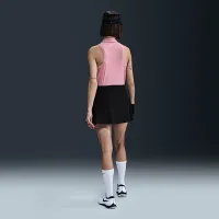 Nike Victory женская Dri-FIT Sleeveless Polo Pink