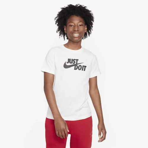 Nike Sportswear Big дитячі футболка колір білий