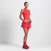 NikeSKIMS Airy женская Muscle футболка цвет красный