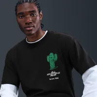 Nike ACG мужские футболка цвет черный
