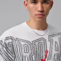 Nike Jordan мужские Graphic футболка цвет белый