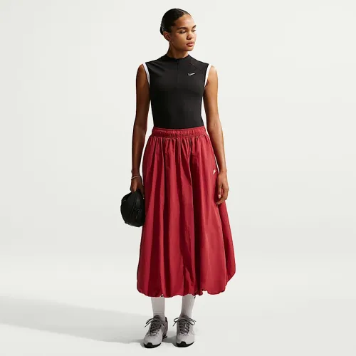 Nike Sportswear Windrunner женская юбка цвет красный