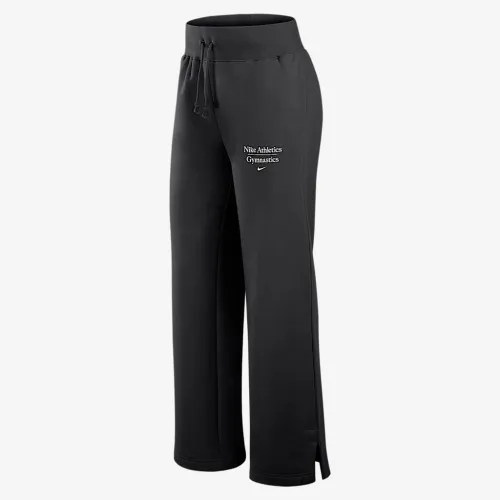 Nike Phoenix Fleece жіноча Gymnastics Pants колір чорний