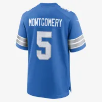 David Montgomery Detroit Lions чоловічі Nike NFL Game Football Jersey блакитний