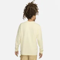 Nike Sportswear Premium Essentials чоловічі Long-Sleeve футболка колір коричневий
