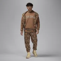 Nike Jordan Essentials мужские Fleece Crew-Neck свитшот цвет коричневый