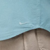 Nike Life чоловічі Long-Sleeve Oxford Button-Down Shirt блакитний