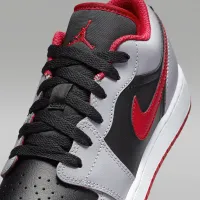 Nike Air Jordan 1 Low Big дитячі Кросівки колір чорний