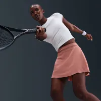 NikeCourt Ace Advantage жіноча Dri-FIT Tennis спідниця Pink