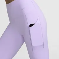 Nike Universa жіноча Medium-Support З високою талією 7/8 лосіни з кишенямиколір фіолетовий