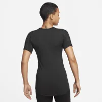 Nike Swift Wool женская Dri-FIT Short-Sleeve Running Top цвет черный