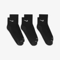 Nike Everyday Max Cushioned тренировочные Ankle носки (3 пары) цвет черный