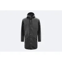Куртка Rains Long 1202-01 - Чорна