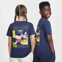 Nike Sportswear Big детские футболка синий