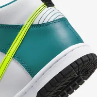 Nike Dunk High Big детские Кроссовки цвет белый