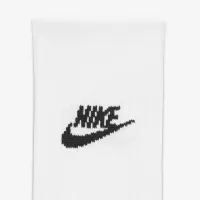 Nike Sportswear Everyday Essential Crew шкарпетки (3 пар) колір білий