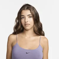 Nike Sportswear Chill Knit жіноча Tight Cami Tank колір фіолетовий