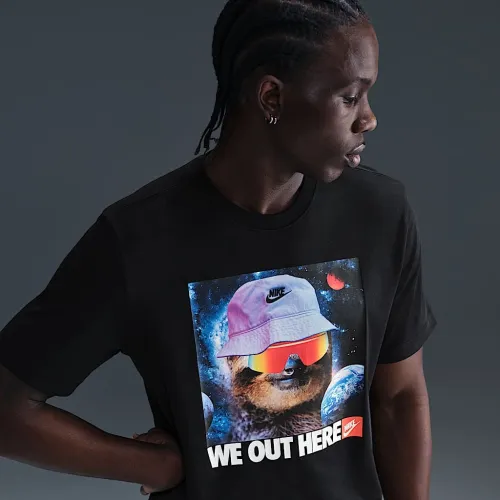 Nike Sportswear футболка цвет черный