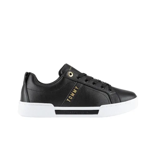TOMMY HILFIGER GOLD-TONE DETAILING TRAINERS FW0FW05217-BDS