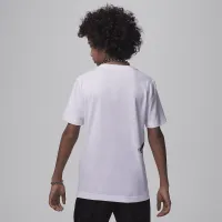 Nike Jordan Jumpman Heirloom Big дитячі Graphic T-Shirt колір білий