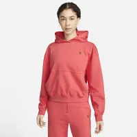 NikeCourt женская Fleece Tennis Толстовка с капюшоном Pink