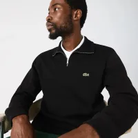 Кофта/футболка Lacoste SH1927-031 -  Черная