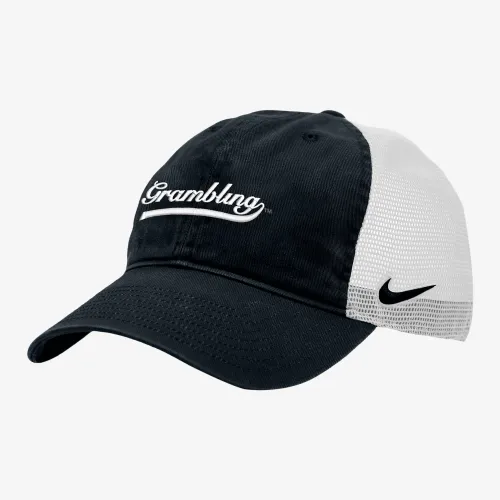 Grambling State Heritage86 Nike College Trucker Hat колір чорний