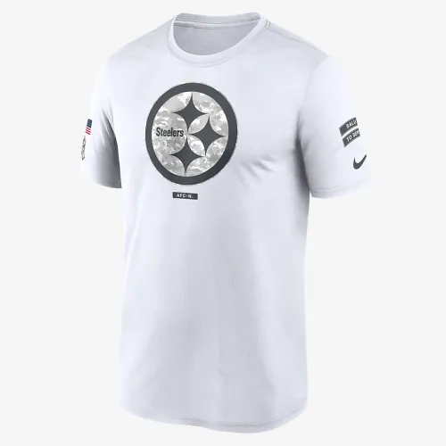 Pittsburgh Steelers Salute to Service Primary Edge Legend мужские Nike Dri-FIT NFL футболка цвет белый