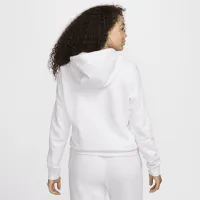 Nike Sportswear Club Fleece жіноча Logo Pullover Толстовка з капюшоном колір коричневий