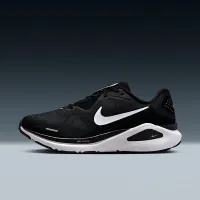 Nike Structure 26 женская Road Running Кроссовки (Extra Wide) цвет черный