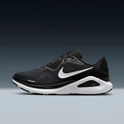 Nike Structure 26 мужские Road Running Кроссовки (Extra Wide) цвет черный