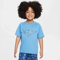 Nike Dri-FIT Toddler Bold Move Short Sleeve Top синий