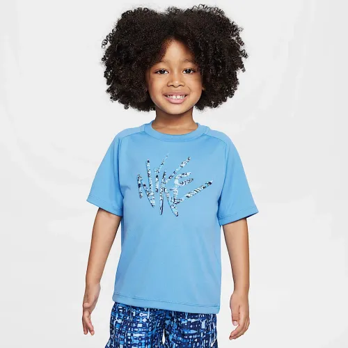 Nike Dri-FIT Toddler Bold Move Short Sleeve Top синий