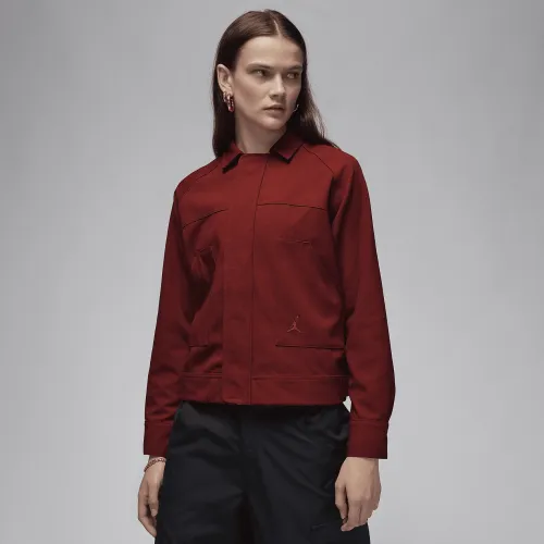 Nike Jordan женская Куртка цвет красный
