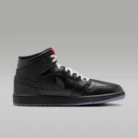 Nike Air Jordan 1 Mid SE чоловічі Кросівки колір чорний
