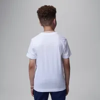 Nike Jordan Big детские Plaid Jumpman футболка цвет белый
