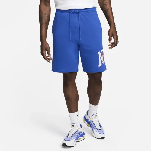 Nike Club мужские French Terry шорты синий