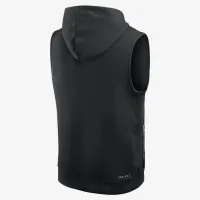 Pittsburgh Steelers Sideline чоловічі Nike Dri-FIT NFL Sleeveless Pullover Толстовка з капюшоном колір чорний
