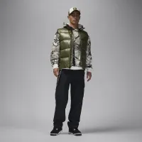 Nike Jordan Flight мужские Down Vest цвет зеленый