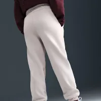 Nike Sportswear Club Fleece Big детские Loose Pants цвет фиолетовый